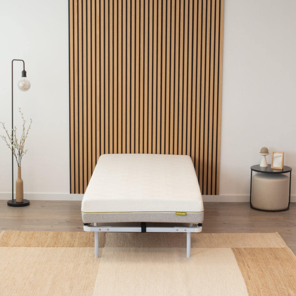 IF02 – Estrado ortopédico multilâminas com estrutura metálica reforçada – com ou sem pés