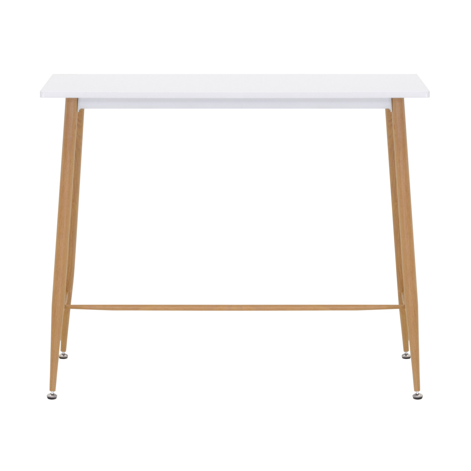 EDWARD - Mesa de bar 110x50x90 cm - estrutura metálica robusta, pés antiderrapantes, montagem fácil